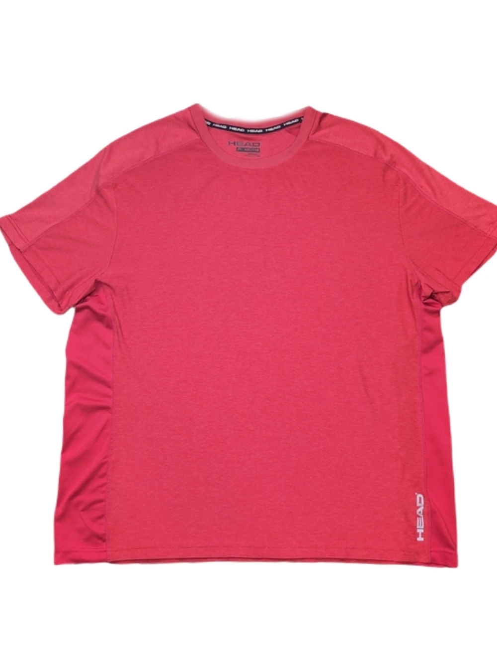 HEAD Mens Performance Athletic Tshirt Red Short Sleeve XXL Gym Training